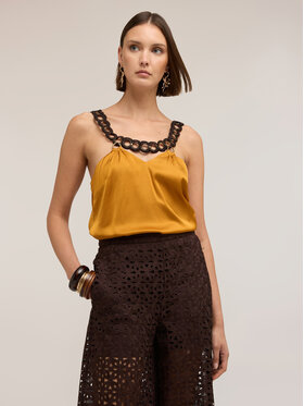 Motivi Motivi Top D046Q000553N038 Giallo Boxy Fit