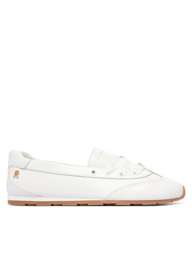 Tommy Hilfiger Tommy Hilfiger Ballerinas Bella Ballet Sneaker FW0FW09449 Weiß