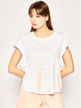 EA7 Emporio Armani EA7 Emporio Armani Majica 3HTT27 TJ12Z 1100 Bela Regular Fit