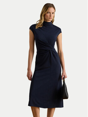 LAUREN RALPH LAUREN LAUREN RALPH LAUREN Koktejlové šaty 200P03732001 Tmavomodrá Slim Fit