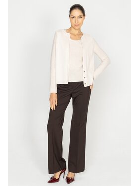 Deni Cler Milano Deni Cler Milano Spodnie materiałowe W-DC-5253-D5-J1-78-1 Brązowy Regular Fit