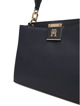 Tommy Hilfiger Tommy Hilfiger Soma Th Her Med Satchel Corp AW0AW17830 Tumši zils