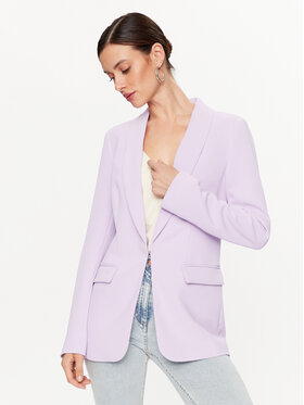 TWINSET TWINSET Marynarka 232TP2088 Fioletowy Regular Fit