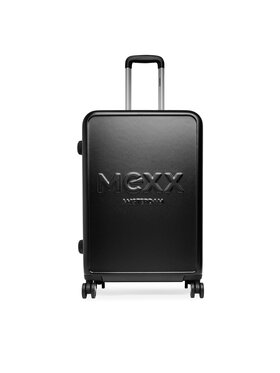 MEXX MEXX Walizka średnia MEXX-M-034-05 BLACK Czarny