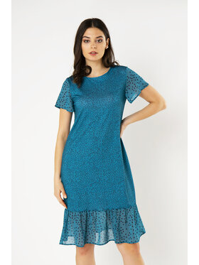 QUIOSQUE QUIOSQUE Sukienka codzienna ALWAYS DRESS Niebieski Regular Fit