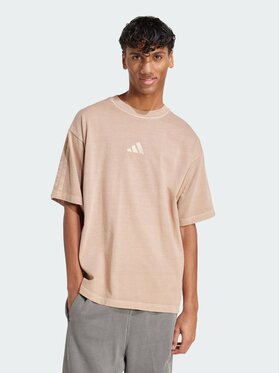 adidas adidas T-Shirt 151821 Brązowy Loose Fit