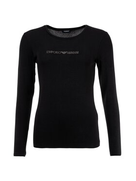 Emporio Armani Emporio Armani Longsleeve 26296 Czarny Slim Fit