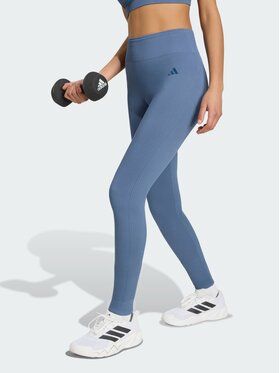adidas adidas Legginsy 151341 Niebieski jasny Fitted Fit