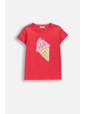 Coccodrillo Coccodrillo T-Shirt WC6143201QGK-029 Różowy Regular Fit