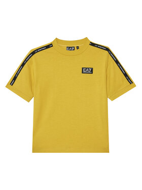 EA7 Emporio Armani EA7 Emporio Armani T-shirt 7B000054 AF10378 U7036 Žuta Regular Fit