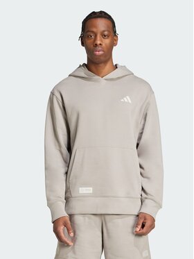 adidas adidas Bluza techniczna MERCEDES - AMG PETRONAS FORMULA ONE TEAM Beżowy Loose Fit