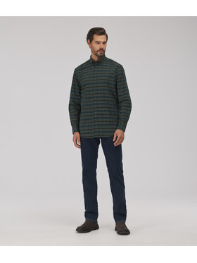 Lee Cooper Lee Cooper Koszula jeansowa NEW TENBY Zielony Comfort Fit