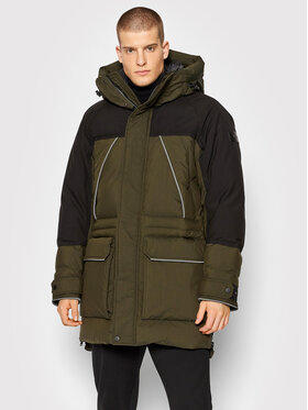 Woolrich Woolrich Dūnu jaka Teton CFWOOU0524MRUT1723 Zaļš Regular Fit