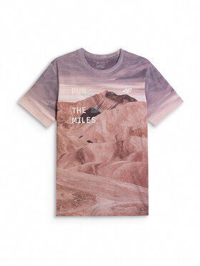 4F 4F T-Shirt LIMITLESS DESERT Beżowy Regular Fit