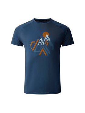 Dare2B Dare2B T-Shirt Tech II Błękitny Short Fit