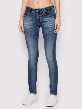 Guess Guess Džinsi Annette W2YA99 D4Q02 Zils Skinny Fit