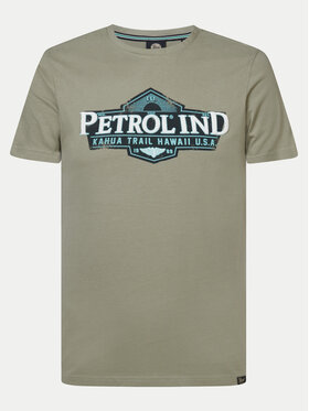 Petrol Industries Petrol Industries Tricou M-1040-TSR602 Verde Regular Fit