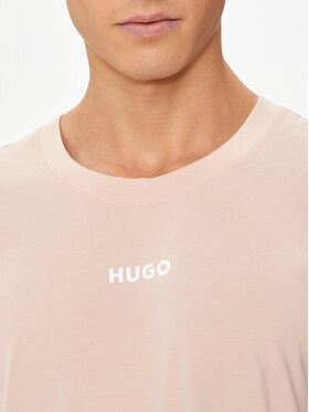 Hugo T-shirt Linked 50518646 Ružičasta Relaxed Fit