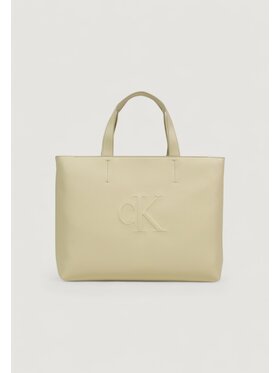 Calvin Klein Calvin Klein Borsetta SCULPTED MINI EW TOTE Bianco
