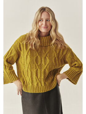 TATUUM Tatuum Sweter SERVA Zielony Oversize