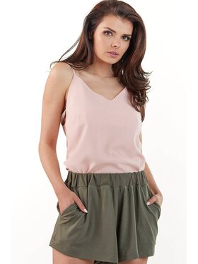 Infinite You Infinite You Szorty M170 Khaki Basic Fit