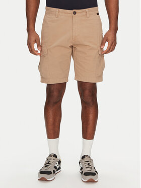 Napapijri Napapijri Pantaloncini di tessuto N-Deline NP0A4HOT Beige Regular Fit