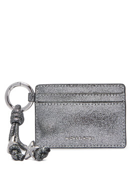MICHAEL Michael Kors MICHAEL Michael Kors Etui pentru carduri 32F6SJ6D2L Argintiu