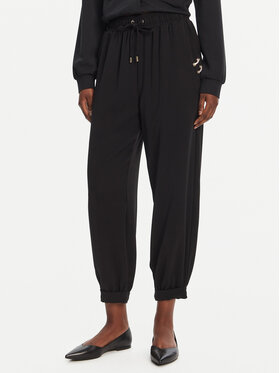 Liu Jo Sport Liu Jo Sport Pantaloni di tessuto TA5138 TS923 Nero Regular Fit