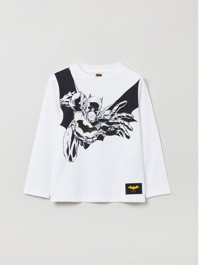 OVS OVS Palaidinė BATMAN 1684458 Balta Regular Fit