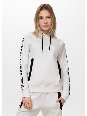 PITBULL PITBULL Bluza TAPE EXPLORY Biały Regular Fit