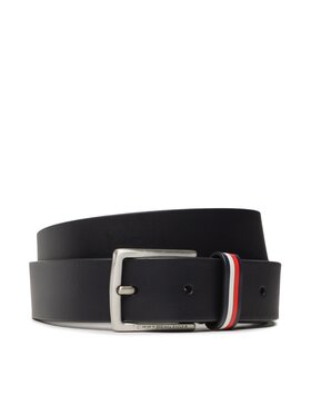 Tommy Hilfiger Tommy Hilfiger Curea pentru copii Leather Belt AU0AU01560 Bleumarin
