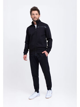 Volcano Volcano Spodnie dresowe N-GON Granatowy Regular Fit
