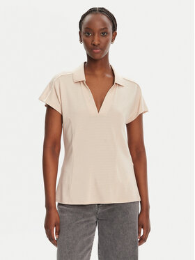 Liu Jo Sport Liu Jo Sport T-Shirt TA5183 J4883 Beżowy Regular Fit