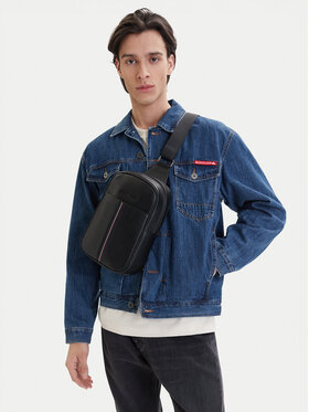 Tommy Hilfiger Tommy Hilfiger Τσαντάκι Th Central Slingpack AM0AM14170 Μαύρο