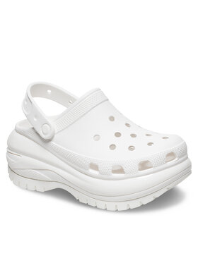 Crocs Natikači Classic Mega Crush Clog 207988 Bela