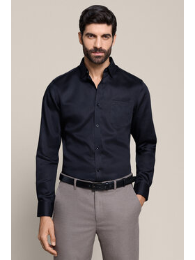 Lancerto Lancerto Koszula Blackera Czarna KO073226000011 Czarny Slim Fit