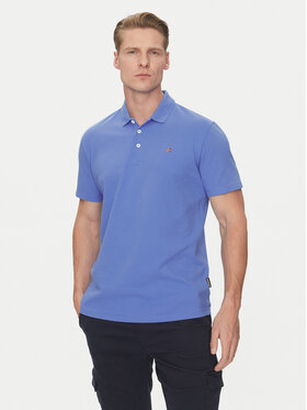 Napapijri Napapijri Tricou polo Ealis NP0A4H8B Albastru Regular Fit