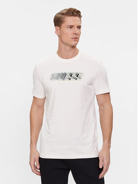 Guess Guess Tricou Nikolas Z4RI10 I3Z14 Alb Regular Fit