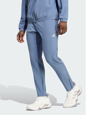 adidas adidas Spodnie dresowe 168656 Niebieski jasny Slim Fit