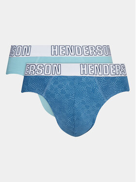 Henderson Henderson Komplet 2 par slipów 41612 Niebieski