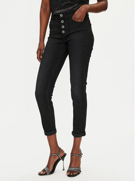Liu Jo Liu Jo Jeans hlače UF4054 D4614 Črna Slim Fit