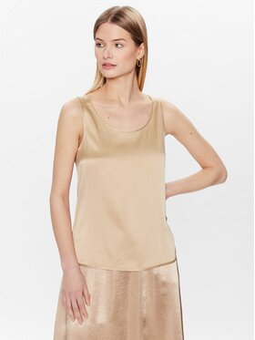 Max Mara Leisure Max Mara Leisure топ Pan 23316101 Златист Regular Fit