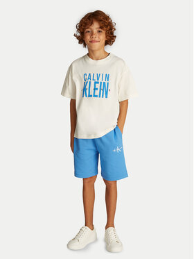 Calvin Klein Jeans Calvin Klein Jeans T-krekls Bold Graphic IB0IB02448 Écru Relaxed Fit