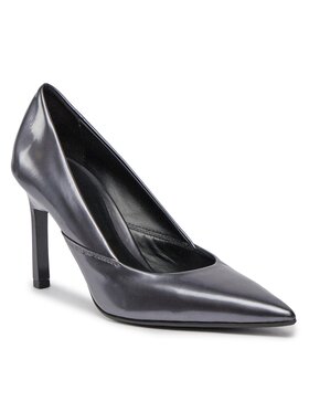 Calvin Klein Calvin Klein Lodičky Geo Stiletto Pump 90 - Pearl HW0HW01998 Čierna