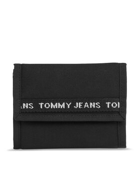 Tommy Jeans Tommy Jeans Portefeuille pour homme Tjm Essential Nylon Trifold AM0AM11720 Noir