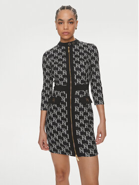Elisabetta Franchi Elisabetta Franchi Abito da cocktail AB-533-41E2-V540 Nero Regular Fit