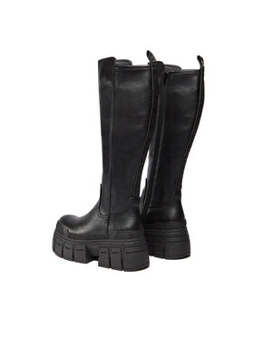 Buffalo Visoki Škornji Gospher Stretch Boot 1622354 Črna