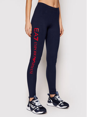 EA7 Emporio Armani EA7 Emporio Armani Legginsy 8NTP63 TJ01Z 0541 Granatowy Slim Fit
