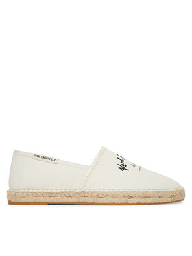 KARL LAGERFELD KARL LAGERFELD Espadrilles Kamino KL70126 Krēmkrāsas