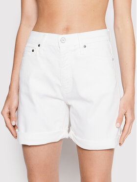 Calvin Klein Calvin Klein Pantaloni scurți de blugi K20K203857 Alb Regular Fit